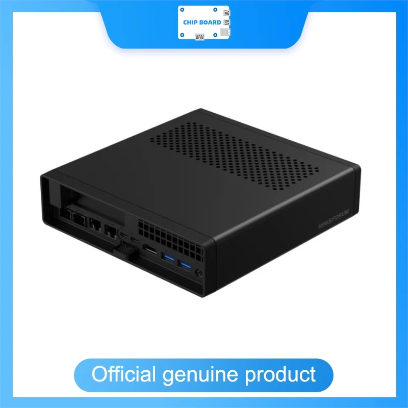Minisforum MS-A2 Mini PC, AMD Ryzen R9-8945HX/R7-7745HX, High-Performance Dual 10GbE Quad LAN Desktop for Gaming & Workstation