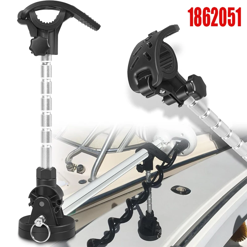 1862051 MKA-55 Electric Steer Bow-Mount Stabilizer Kit, Trolling Motor Stabilizer Mount For MinnKota Trolling Motors Ulterra