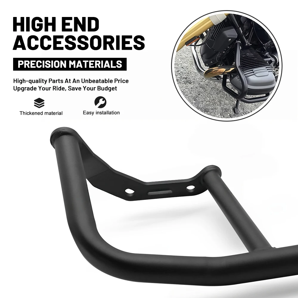 Motorcycle Front Lower Crash Bar Engine Guard Protection Bumper R12 2024-2025 R12 nineT 2024-2025 R12S 2024-2025 R12GS 2025-2026