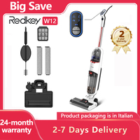 Redkey RUBINO Wireless Wet Dry Vacuum Cleaner 3-in-1 Smart Cordless Mop Floor Cleaner Self-Cleaning Pet-friendly Cordless Vacuum