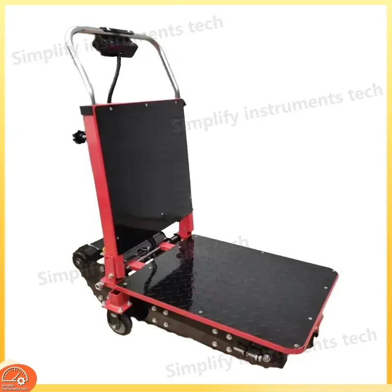 Stair Climbing Trolley Folding Hand Push Hydraulic Cart Heavy Duty 400KG Load Capacity for Moving Furniture