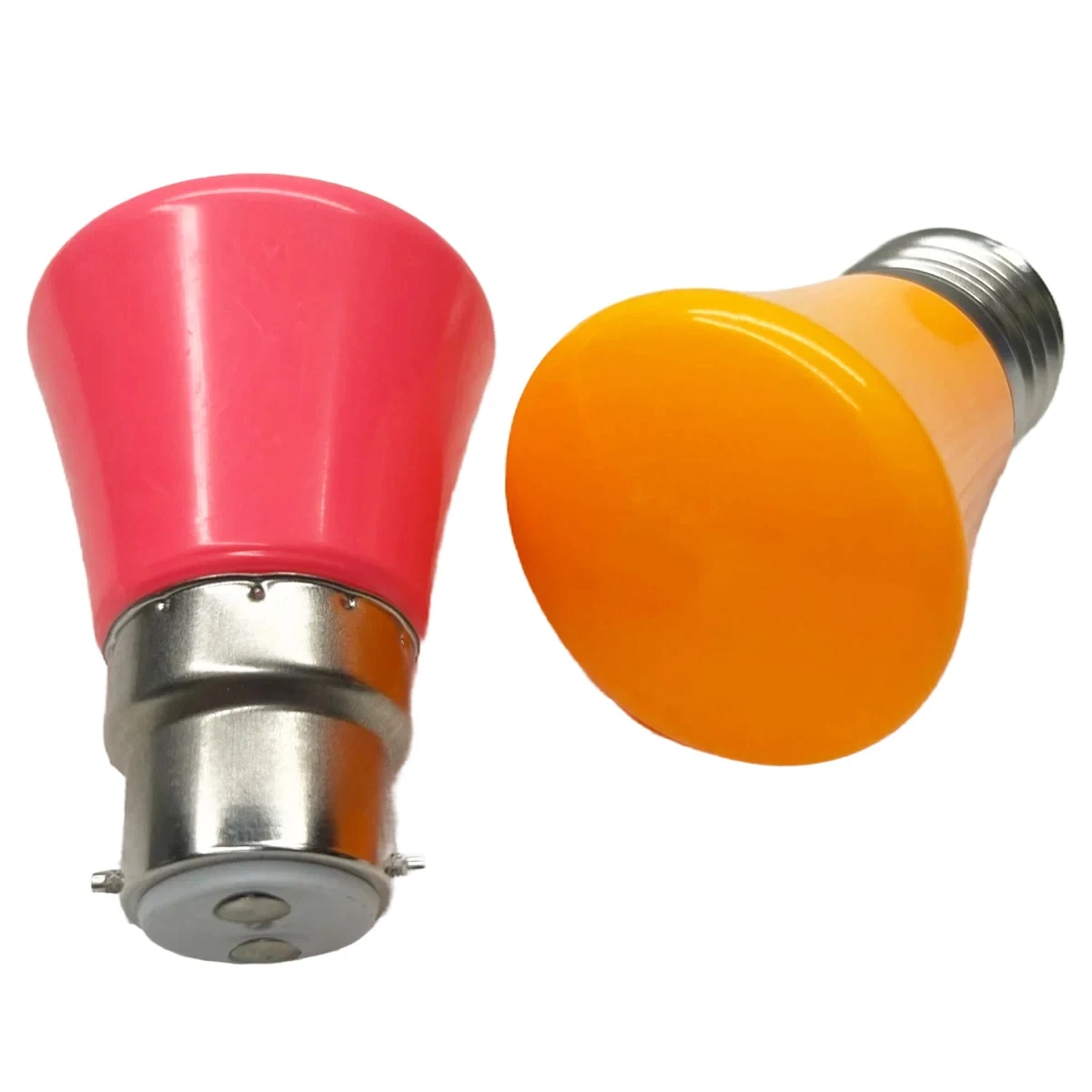 Imagem -05 - Lâmpada Led Colorida ac 110v220v Globe Lâmpada Vermelho Amarelo Verde Azul Roxo Rosa Laranja Branco para Decoração de Festa 70 45 mm 2w E27 B22