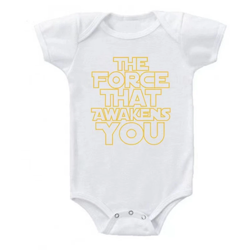 Newborn Baby Boys Long Sleeve Rompers Toddler Star Wars Girl Bodysuit Infant Jumpsuit Playsuit Outfits Clothes Costumes 0-24M