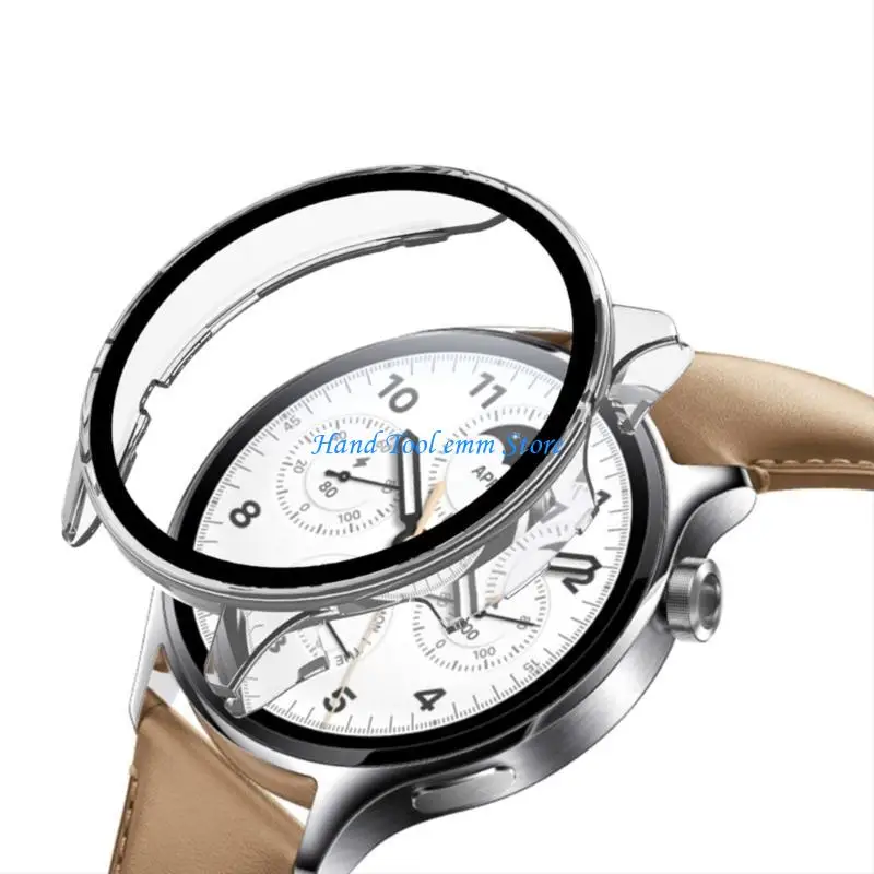 

H37F Protector for Watch S1 Hard-Case Cover +Tempered-Glass Film One-piece for Sh