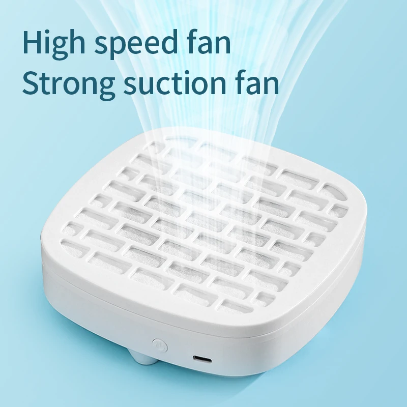 새로운 네일 진공 청소기 전문 USB 먼지 흡입 수집기 네일 아트 살롱 장비에 대한 젤 네일 먼지 떨이