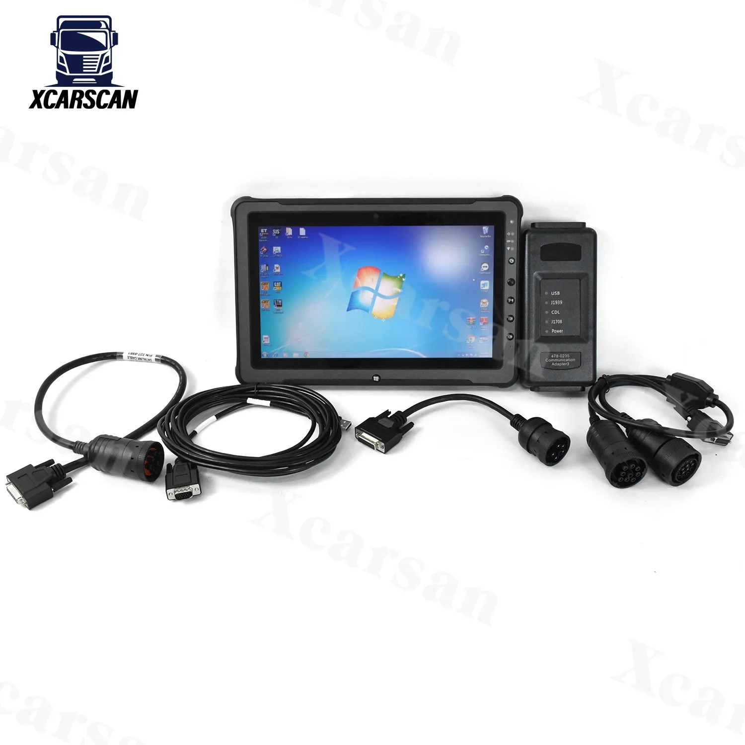 Getac F110 Tablet For ET4 478-0235 ET SIS 2023A Communication Adapter 4 Truck Excavator For ET4 Diagnostic Tool