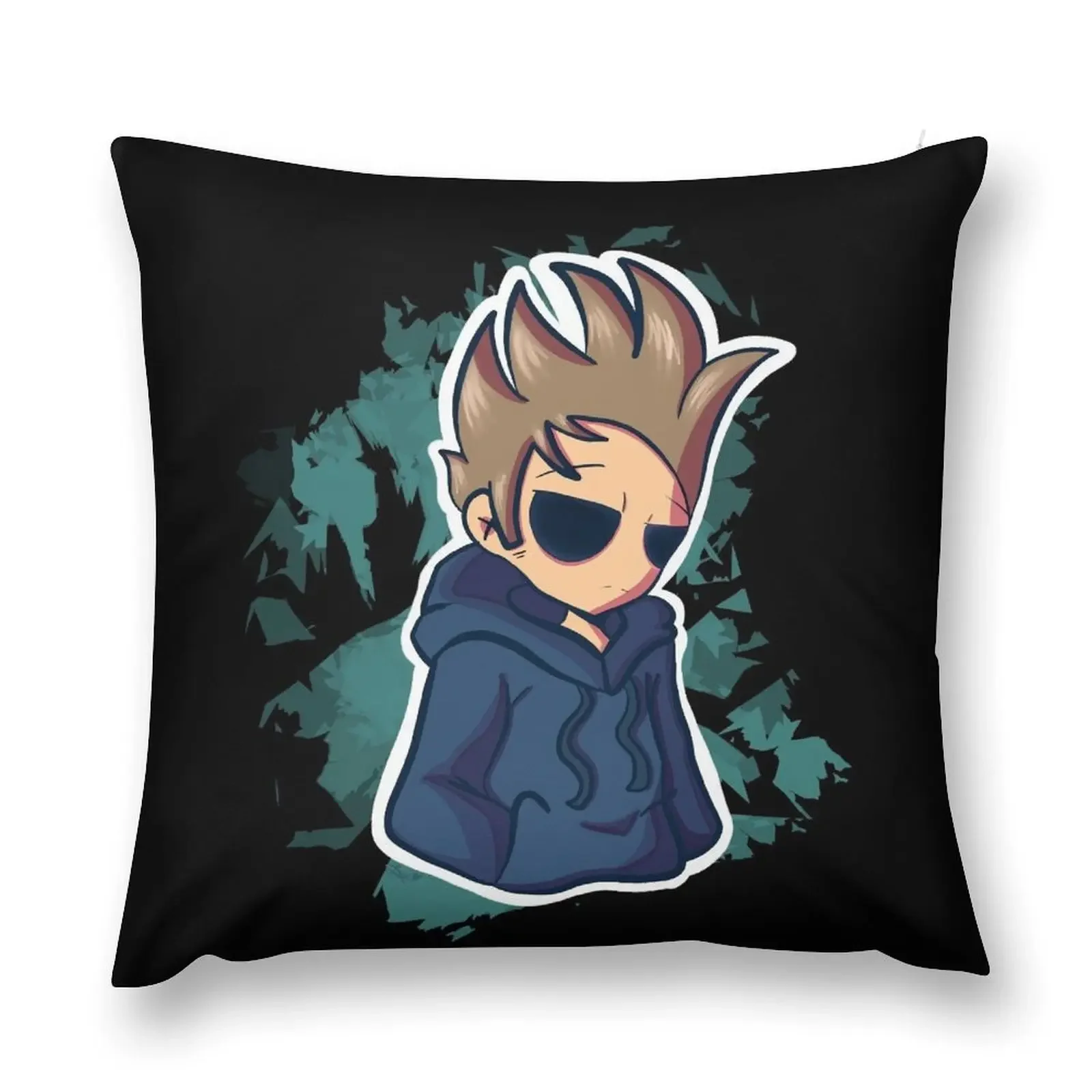 Tom - Eddsworld Throw Pillow ornamental pillows for living room New year Bed pillowcases pillow