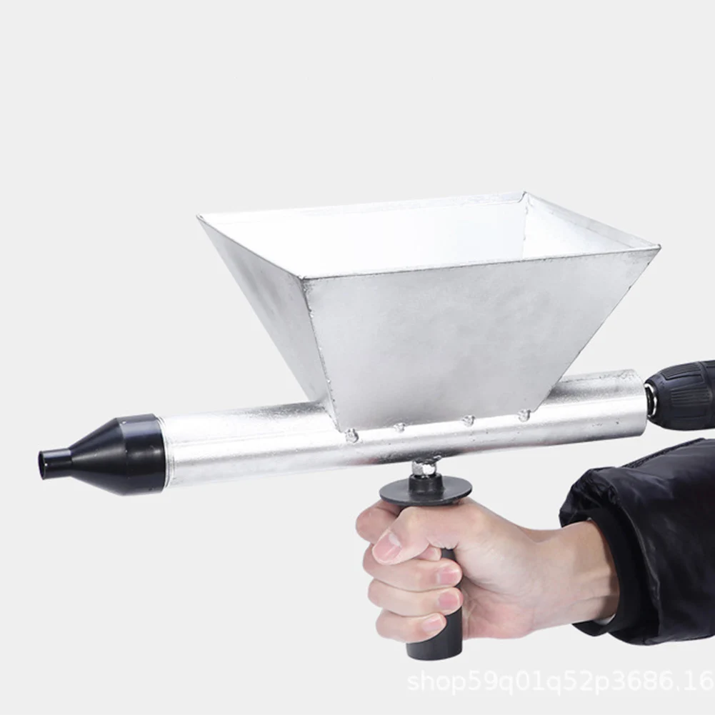 Automatic Mortar Grout Tool with 4 Nozzles Pointing Grouting Applicator Carbon Steel for Bricks Walls Floors Home Decorations