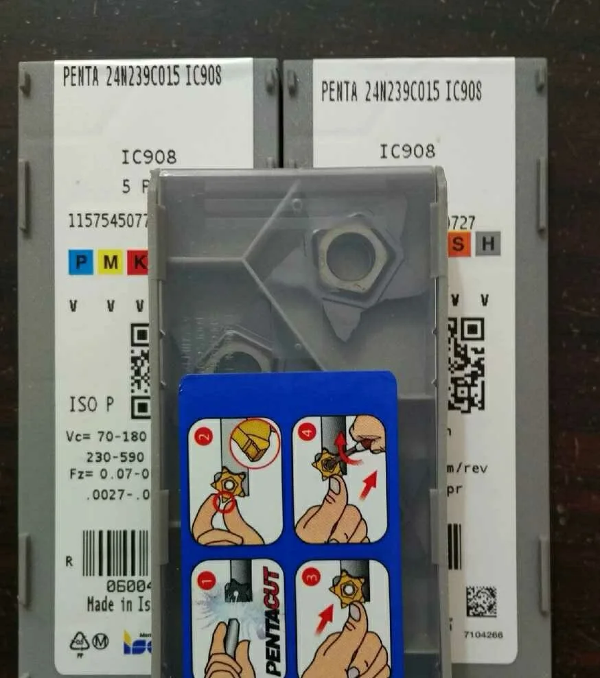 

Hard alloy cutting blades PENTA24N222J015 IC908