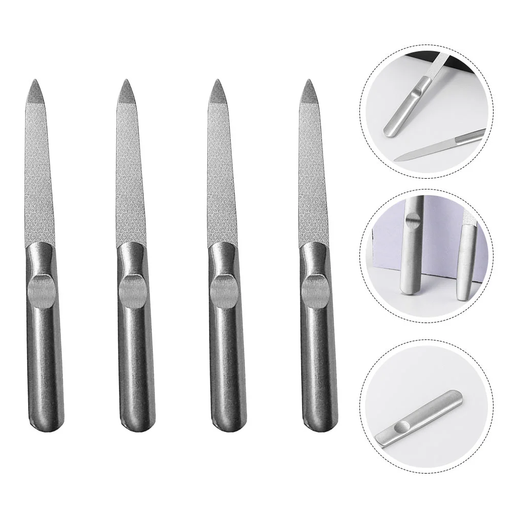 Fingernail Kit Pedicure Knife Kits Stainless Steel File Natural Household Manicure