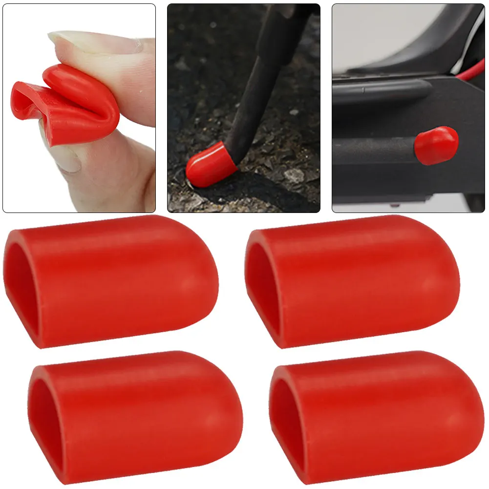 

4pcs Electric Scooter Foot Support Protective Cover for M365 ES2 (Red)