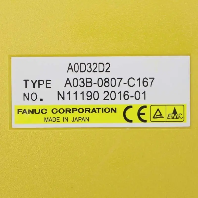 

Fanuc A03B-0807-C167 Module Tested ok Expedited Delivery