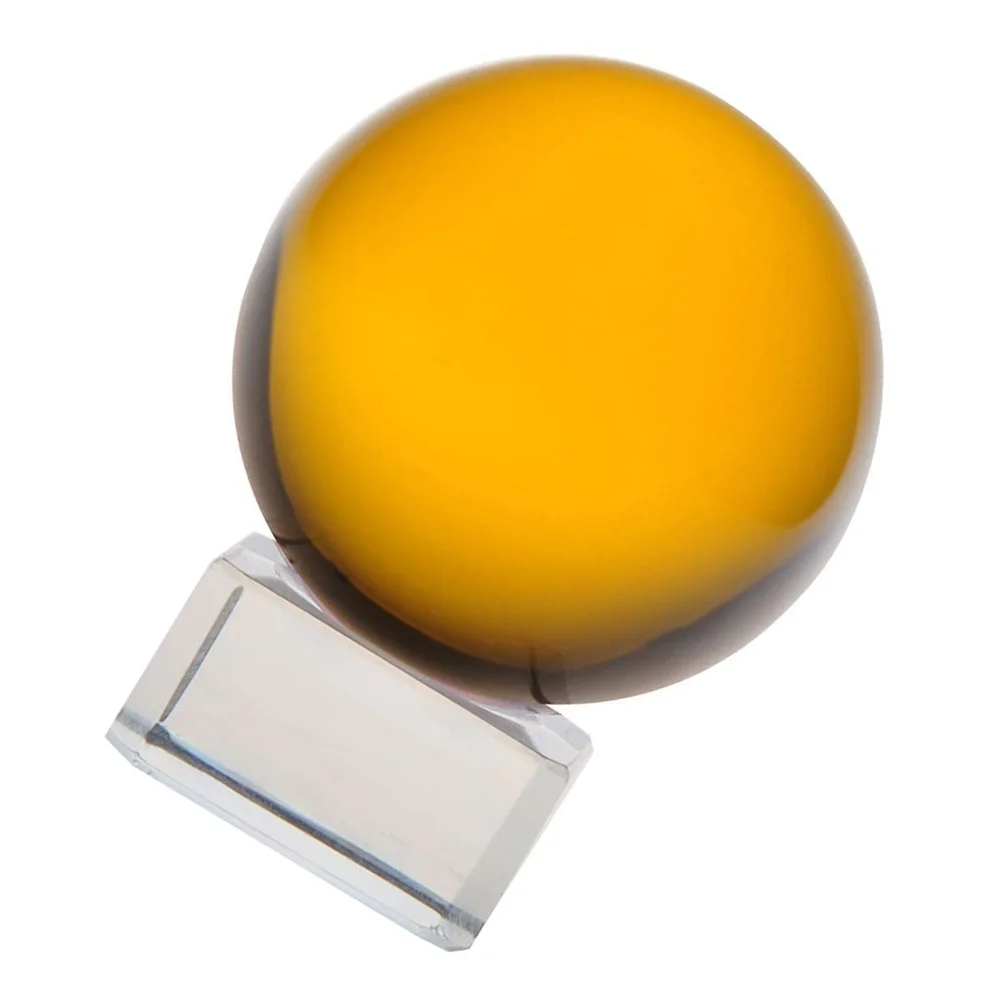 

1Set Crystal Ball Craft Decor Simple Sphere Design Pleasant Color Brightness Perfect Scene Layout Decoration Crystal Ball Prop