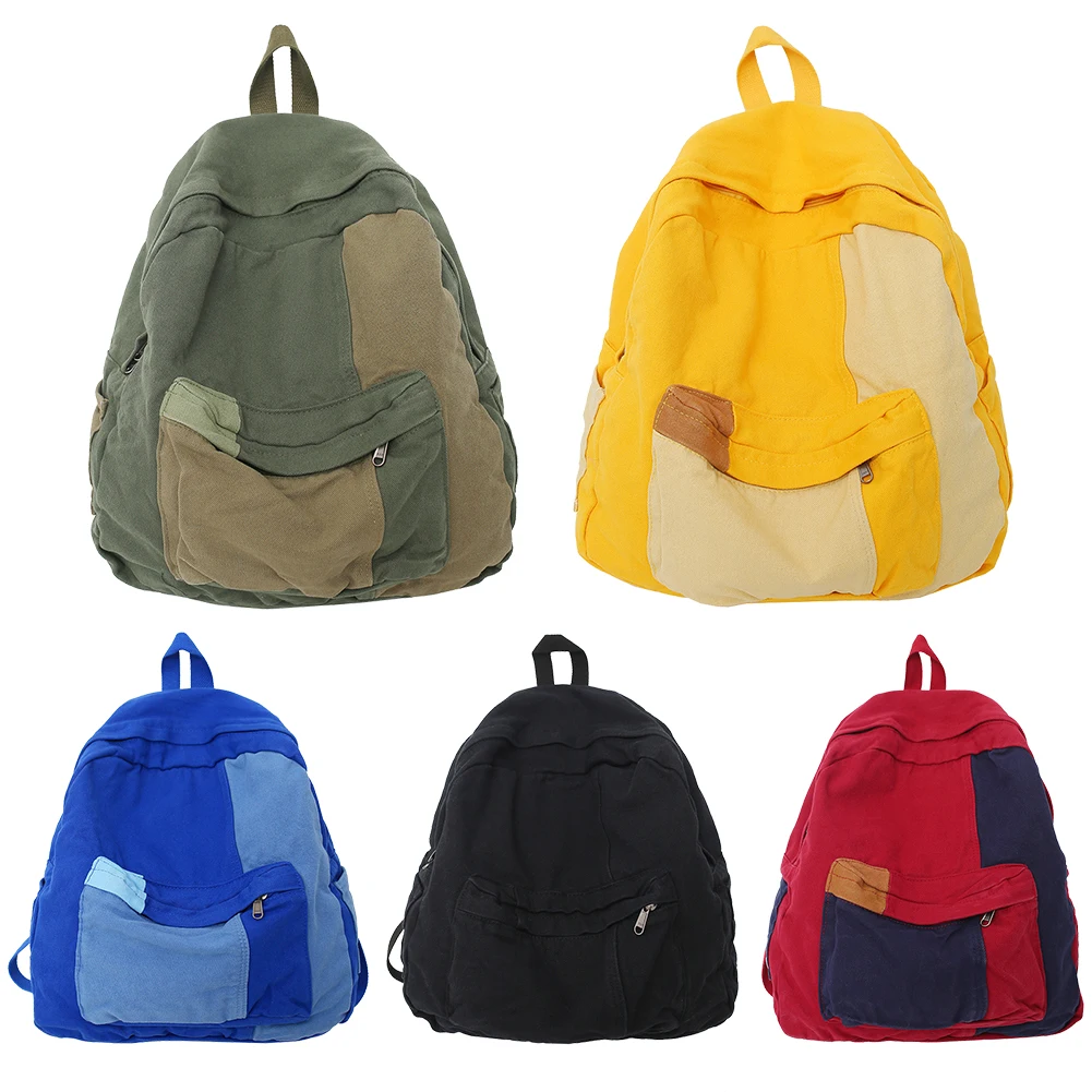 Borse per libri da viaggio di grande capacità Zaini per laptop per uomo e donna Spallacci regolabili Multi-scomparto per campeggio/trekking