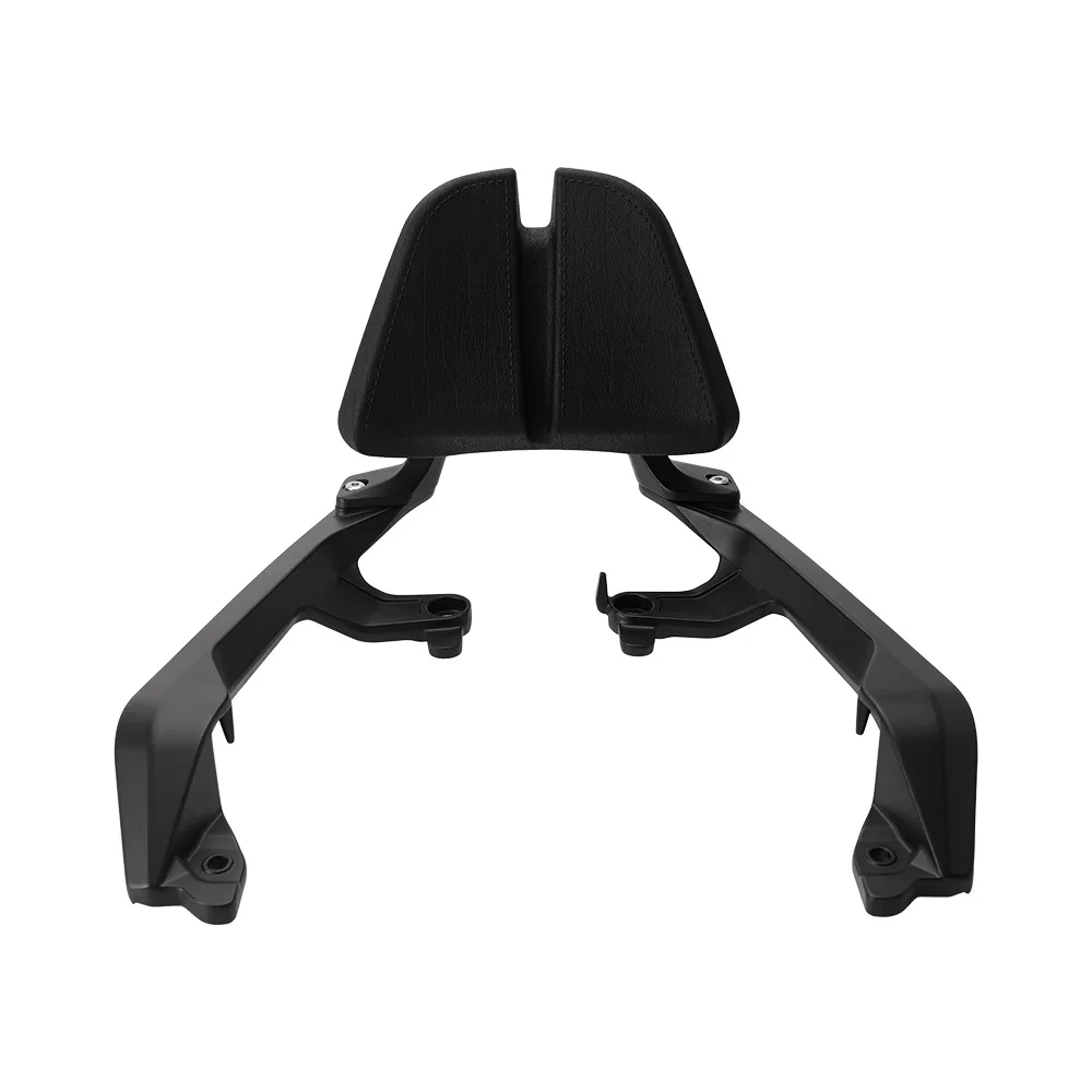 Modified Plastic Luggage Rack For Motorcycles Equipped With Aluminum Alloy Bracket For Passenger Lumbar Support And Backrest