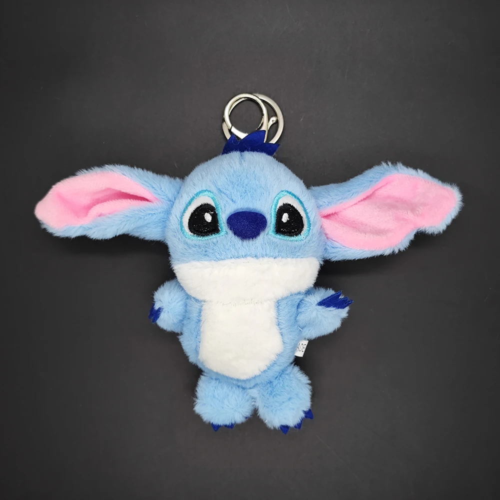 Lilo  Stitch Series Plush Figure Stitch Plush Pendant Keychain Backpack Schoolbag Pendant