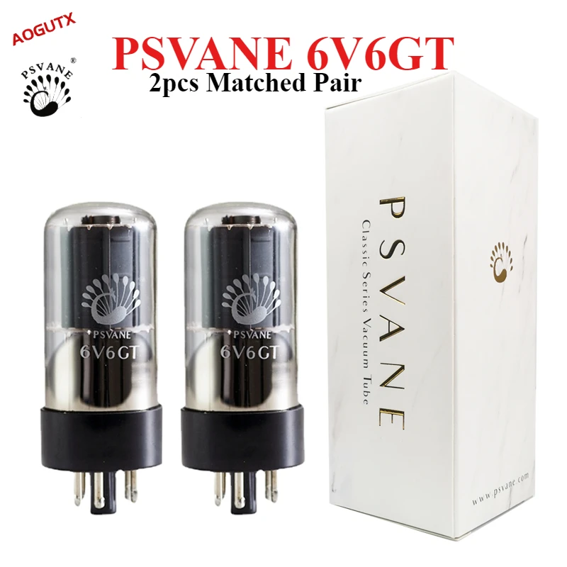 PSVANE 6V6GT Vacuum Tube Replaces 6V6 CV511 6P6P HIFI Audio Valve Electronic Tube Amplifier Kit DIY Factory Match Quad Aogutx