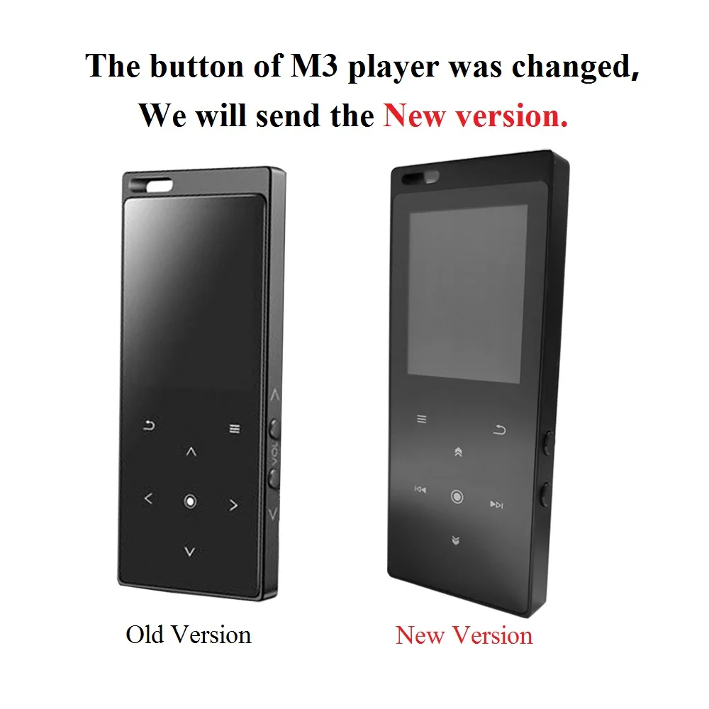 مشغل MP3 الجديد والأصلي من benji M3 مزود بتقنية البلوتوث 1.8 بوصة محمول موسيقى MP3 مدمجة في مكبر صوت راديو FM مسجل بكتاب إلكتروني يدعم بطاقة TF