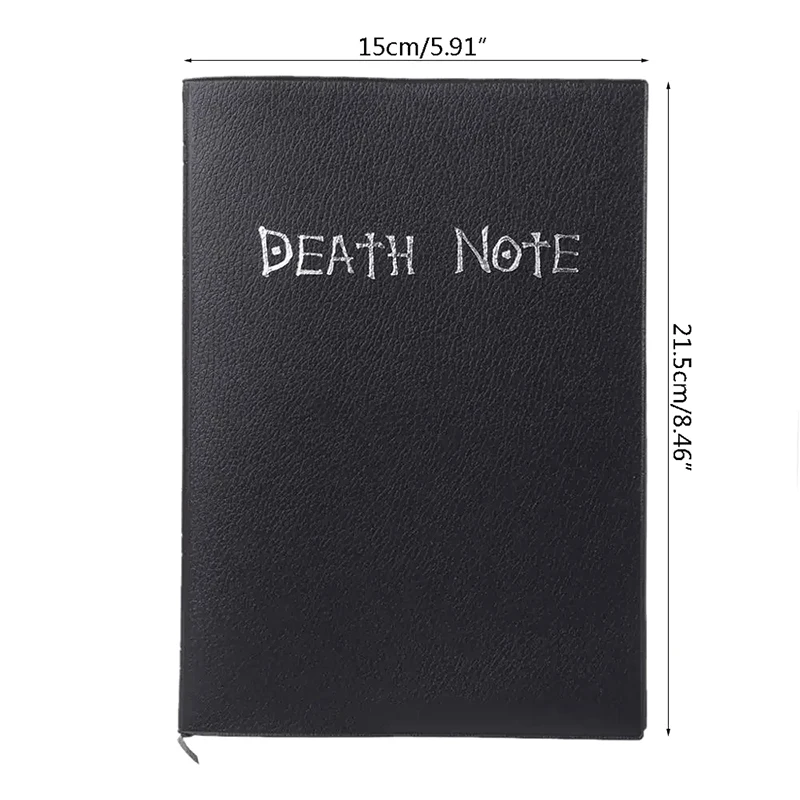 A5 Anime Death Note zestaw notatników dziennik kolekcjonerski notatnik Death Note szkoła duży motyw Anime dziennik do pisania Cosplay