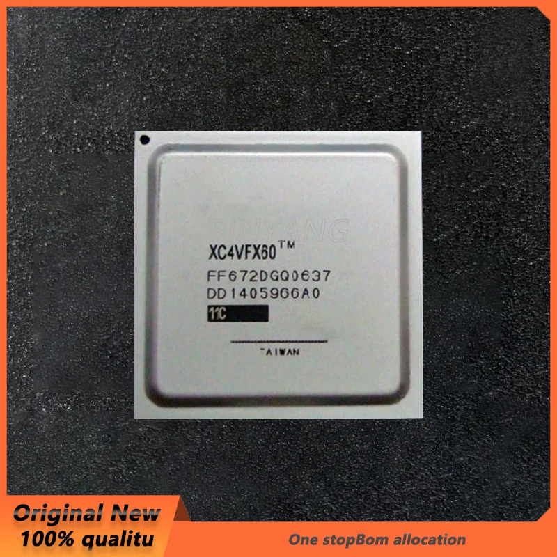 (1piece)100% New XC4VFX60-11FF672I XC4VFX60 BGA  In Stock Chipset