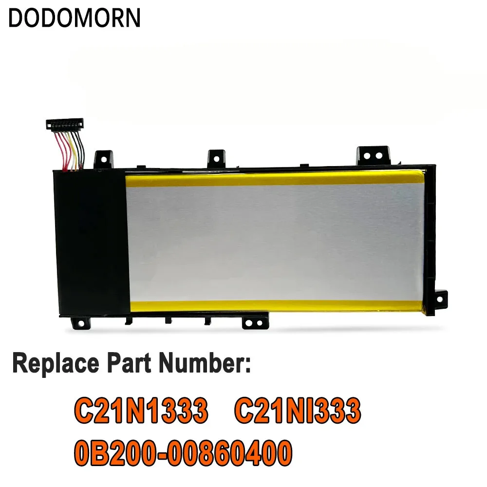 DODOMORN C21N1333 Battery For ASUS Transformer Book Flip TP550 TP550LA TP550LD TP550LJ R554L Series 7.5V 38Wh Laptop Batteries