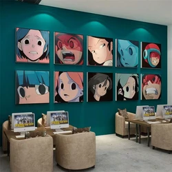 Nordic Modern Minimalist Japanese Korea Animation AOKIZY Fashion Wall Art Canvas Painting Poster Pictur For Kids Room Home Decor