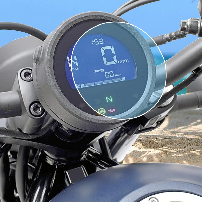 Dashboard Screen Protector Scratch Protection Film For Honda Rebel 500 CMX250 CMX500 CMX300 500 CL500 2020 2021 2022 2023 2024