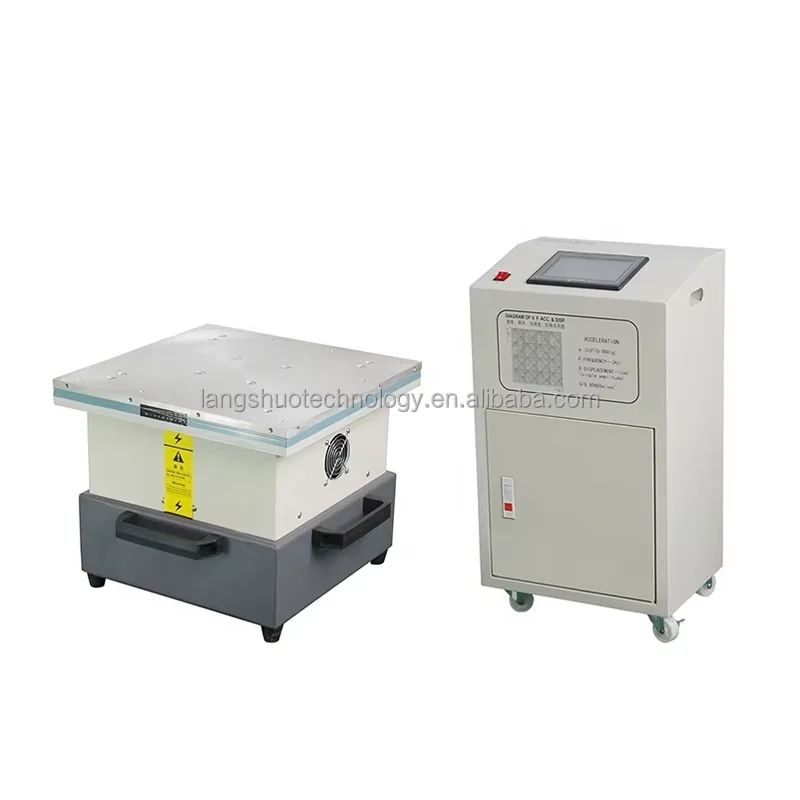 Vertical And Horizontal Tester Vibration Meters Electromagnetic vibration test table With Load Cell Closed-loop control