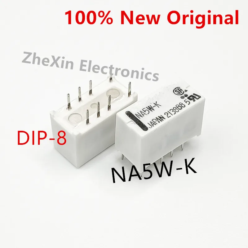 5-10PCS/Lot   NA24W-K 、NA12W-K 、NA5W-K   DIP-8   New Original Signal Relay 2A DPDT   NA-24W-K、NA-12W-K、NA-5W-K