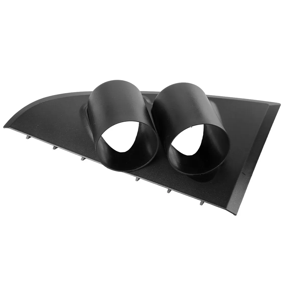 ماتي الأسود داش جبل المزدوج 2in مقياس جراب متر حامل 52 مللي متر ABS صالح لفورد فالكون BA BF XR6 XR8 XR6T #2