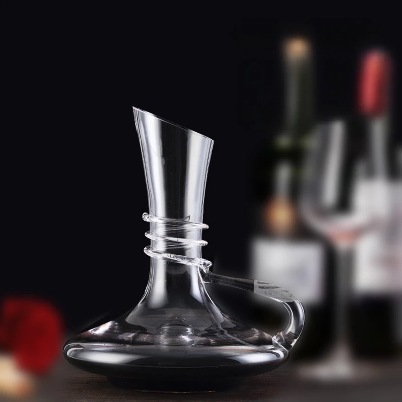 Light Luxury Lead-free Glass Wine Decanter Household Wine Dispenser European Style Personalized Red Wine Decanter