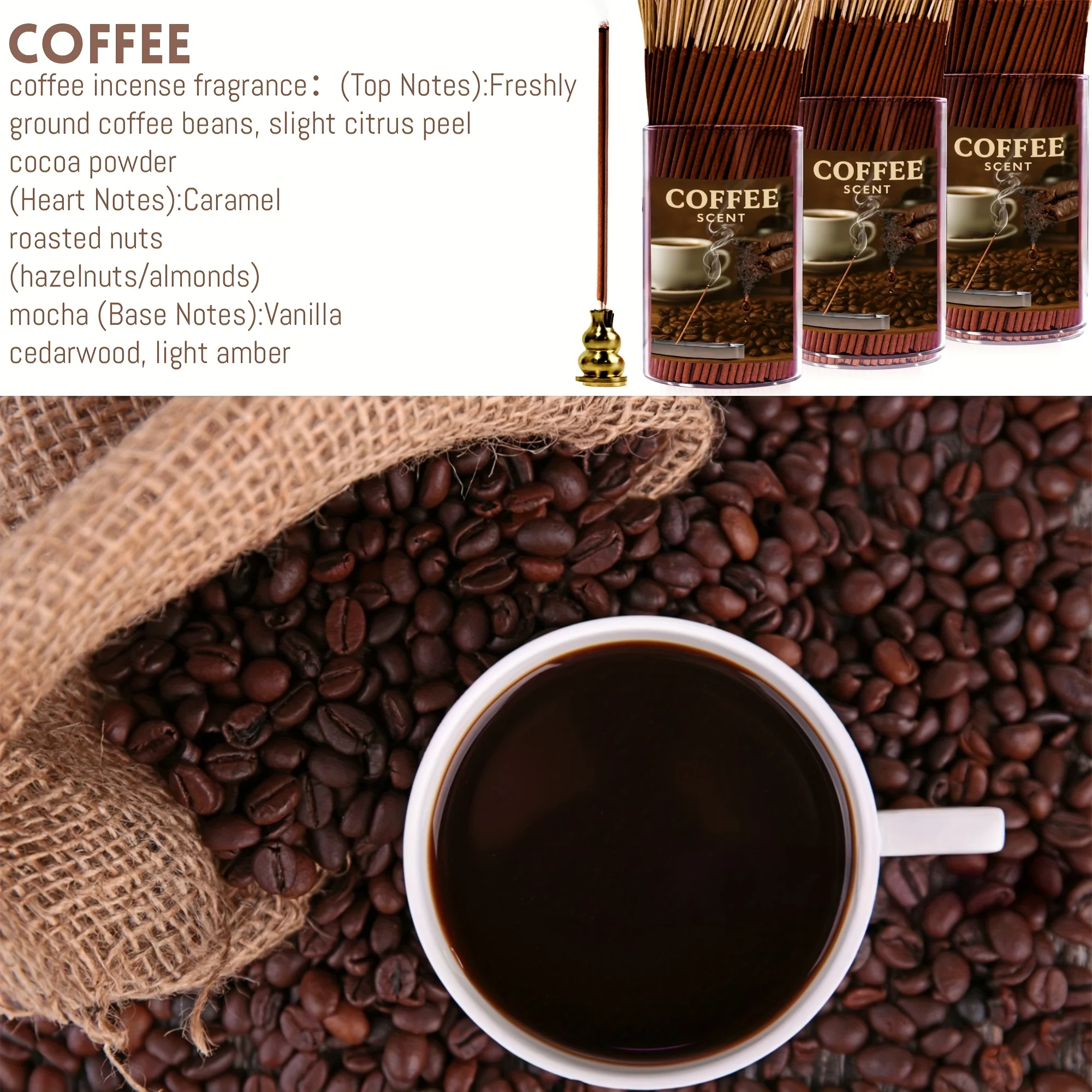 Coffee-Flavored Premium Natura - đánh giá và giá Home Fragrance Non Toxic