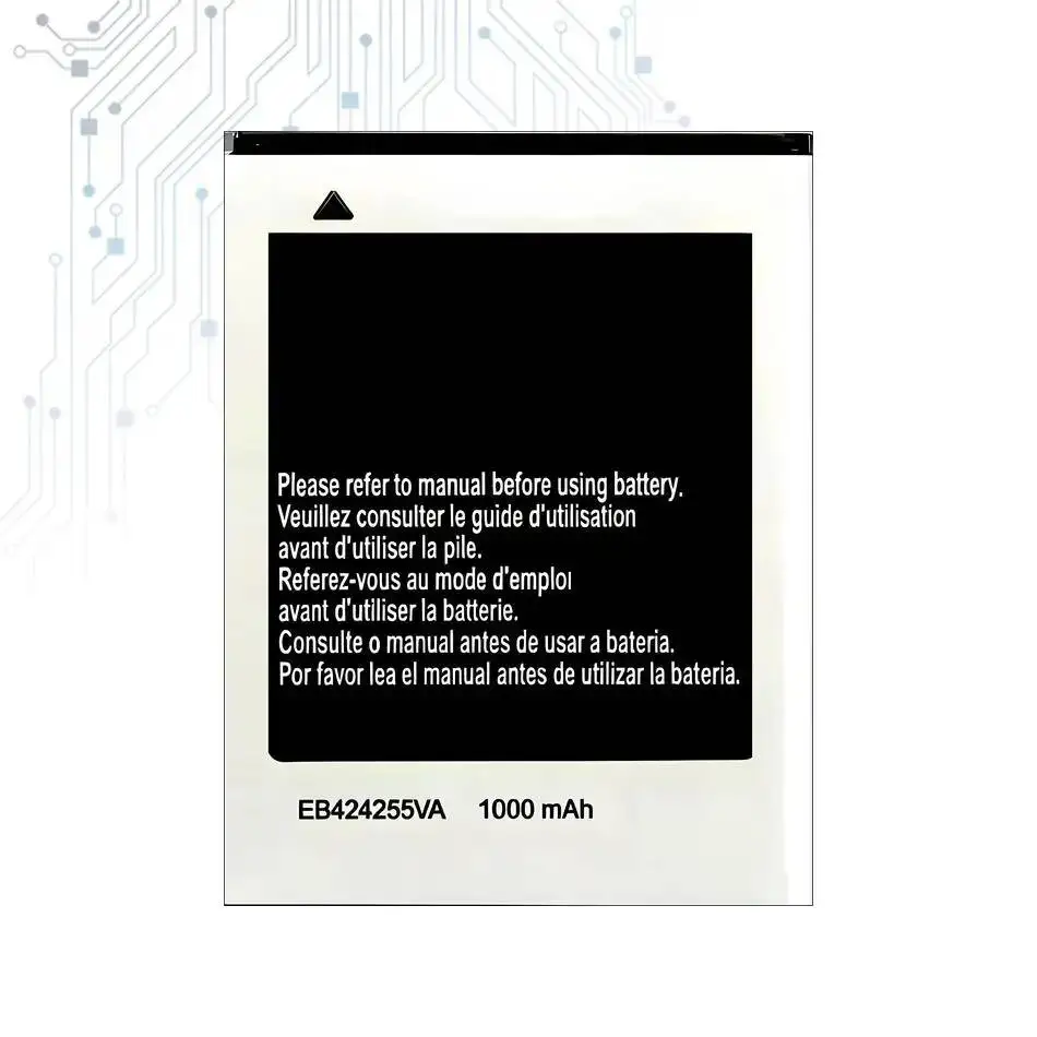 Baterai EB424255VA EB424255VU 1000Mah Untuk Samsung M550 C5530 S3350 S3850 S5220 S5222 M630 R450 R380 R390 Sch-R560 R561