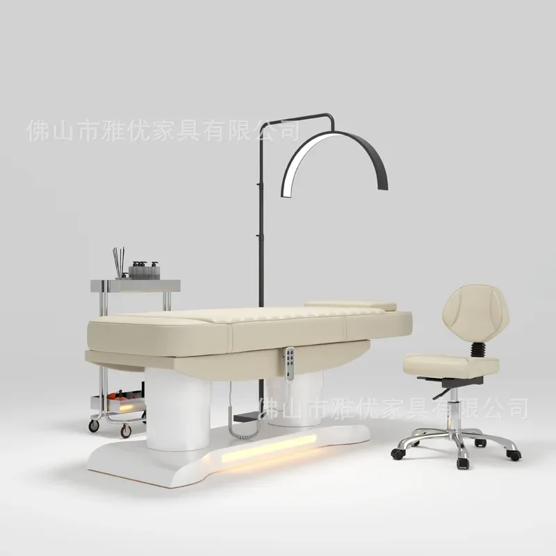 for Electric Beauty Bed Salon Facial Spa Massage Constant Temperature Heating Treatment Micro Adjustment Injection Bed