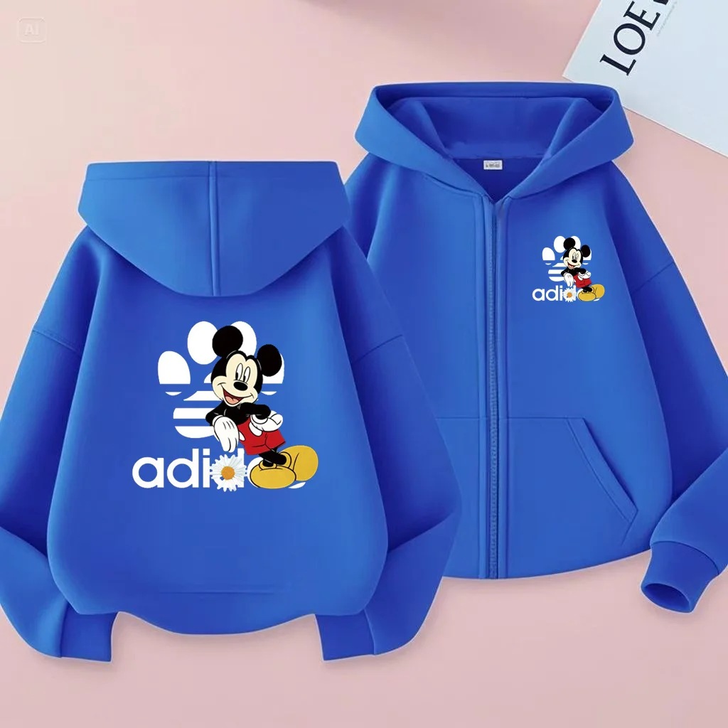 เสื้อฮู้ดอนิเมะสีดำสำหรับเด็ก เสื้อคลุมคาร์ดิแกนแบบมีซิปสำหรับฤดูหนาว แฟชั่นสำหรับเด็กหญิงและเด็กชาย อายุ 3-12 ปี เสื้อคลุมลำลองสไตล์หลวมสบาย