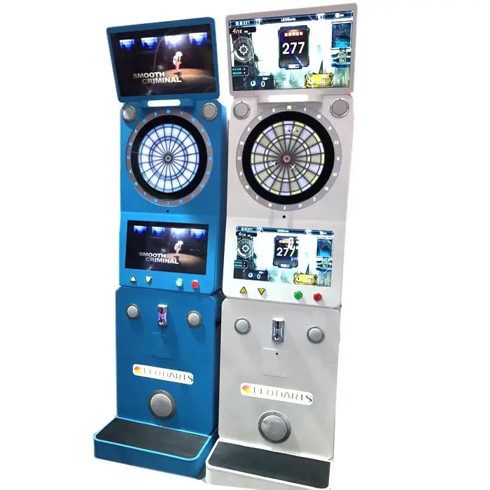 Commercial coin-operated darts arcade game center single-screen electronic stereoscopic display