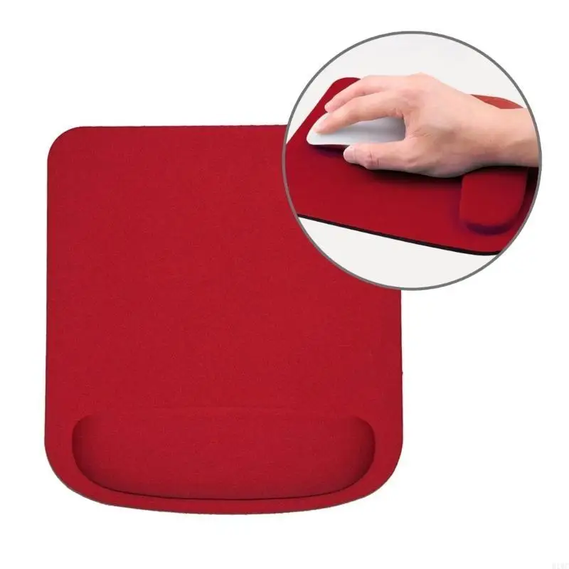 Ergonomic Wrist Rest Mouse Pad Comfortable Wrist Support Soft Mousepad For PC