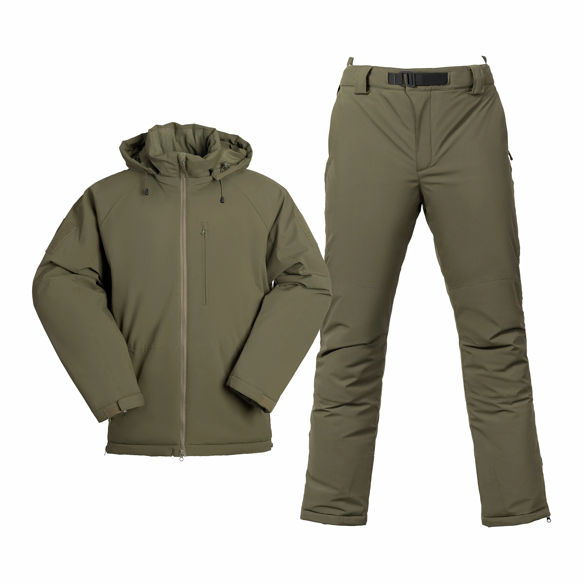 

Men's Tactical Winter Jacket Suits Hunting Clothes Windproof Waterproof Warm Hooded Jacket Pants Set