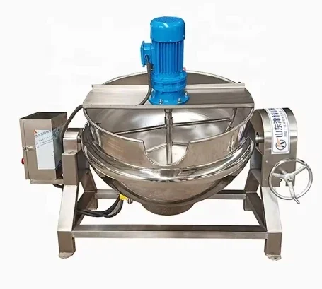 

500 liter steam jacketed cooking pot with stirrer double jacketed kettle with mixer steam jacketed kettle price