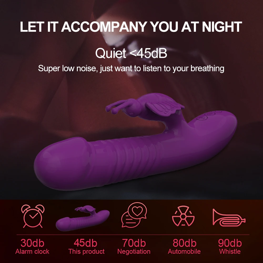 30 Modes Clitoris Woman Vibrator Women Dildos Powerful Vibro Magic Wand 3in1 Beating Clitoris G Spot Stimulator Sex Toys Female