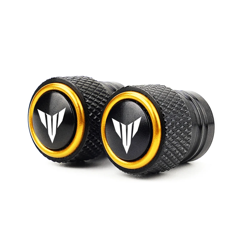 2 قطع لياماها MT 03 07 09 10 25 MT03 MT07 MT09 MT10 MT25 MT125 MT-09 2025 دراجة نارية الملحقات قضيب صمام إطار غطاء تغليف