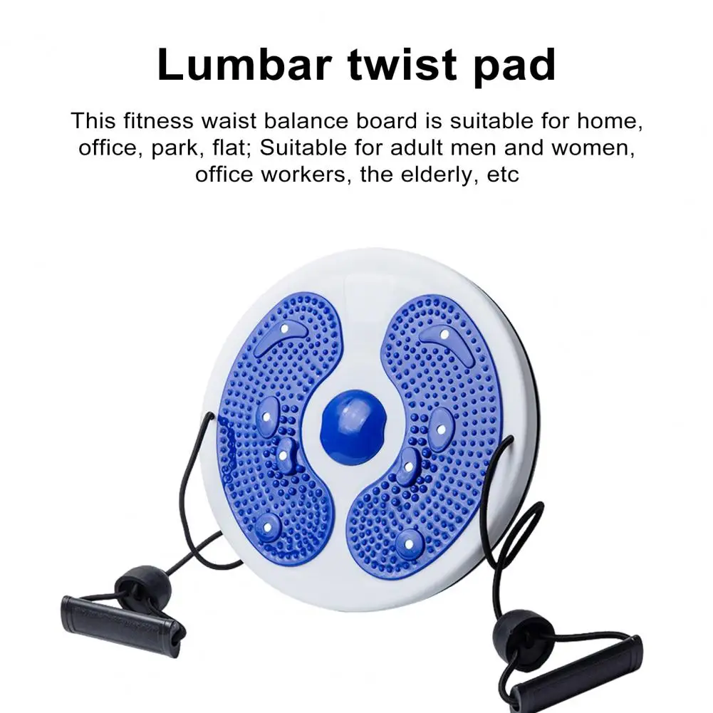 

Waist Twisting Disc Twist Disc Board with Magnetic Foot Massager for Abdominal Muscle Strengthening Body Shaping Waist Whispers