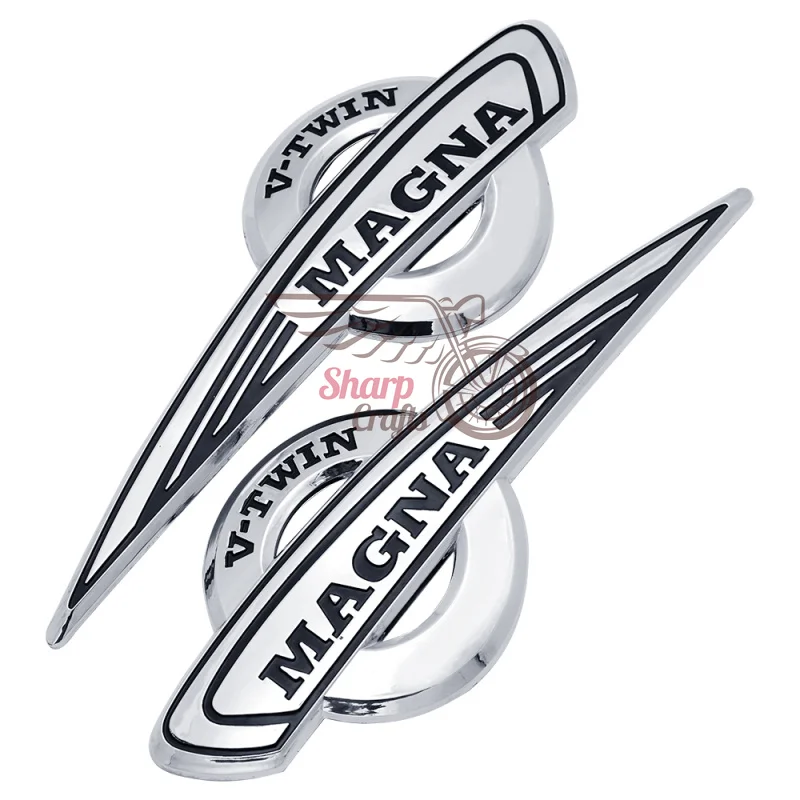 Motorcycle 1 Pair 3D Gas Tank Emblem Sticker Badge Decal Car Styling For Honda Magna VF500 VF700 VF750 VF1100 VT250