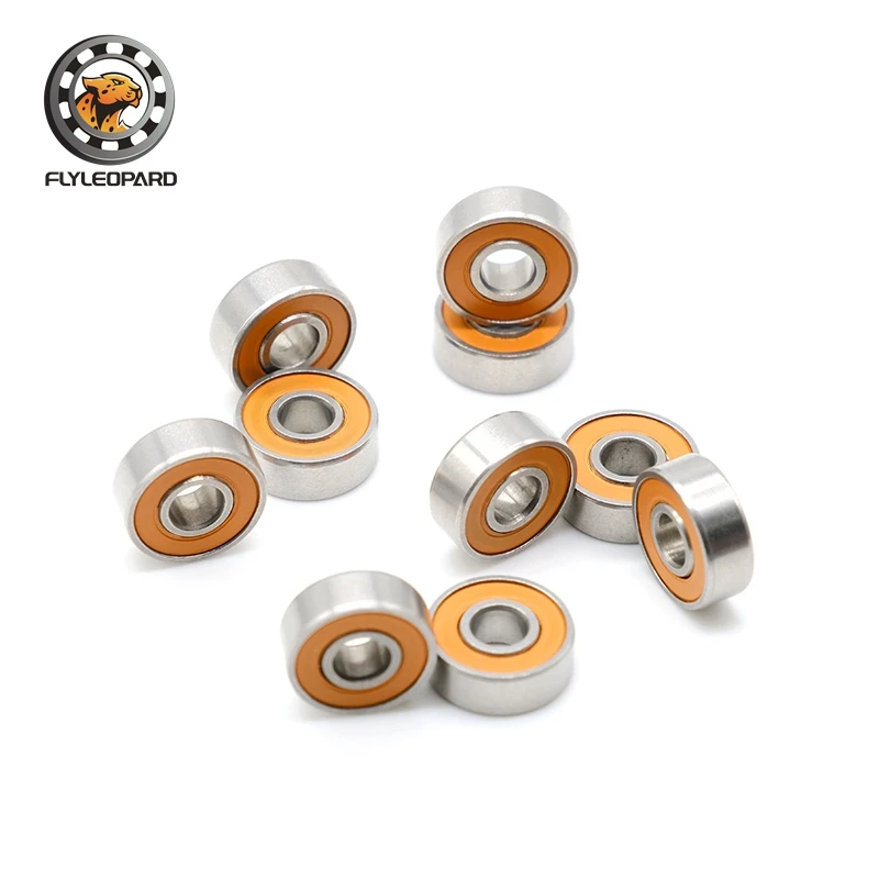 

1pcs S694-2RS CB 4x11x4mm ABEC-7 Stainless Steel Hybrid Si3N4 Ceramic Ball Bearing For Fishing Gear S694RS