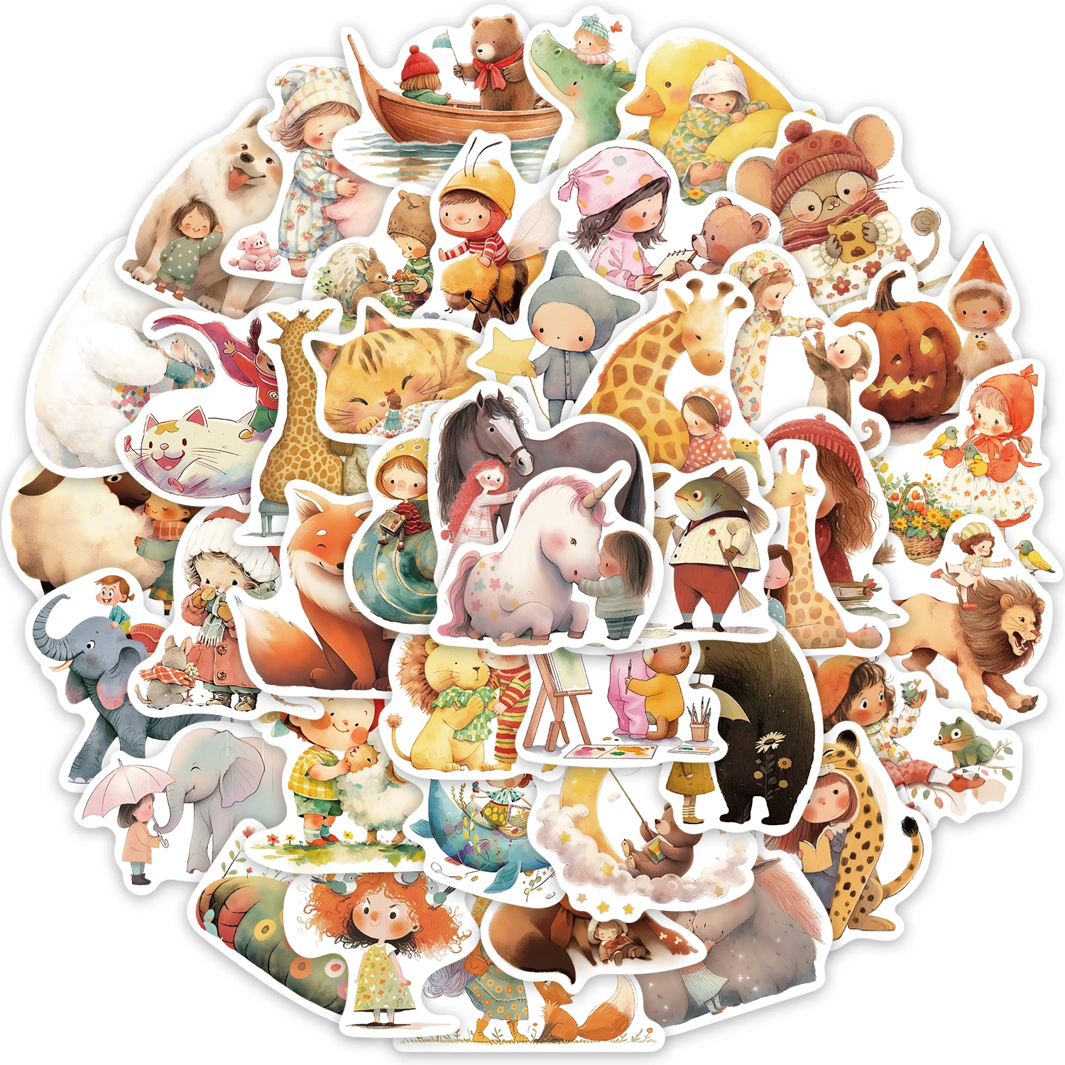52 قطعة من ملصقات المرحة المصنوعة من حلم الحكاية الخيالية، ملصقات ألعاب الكمبيوتر المحمول ذاتية الصنع #1