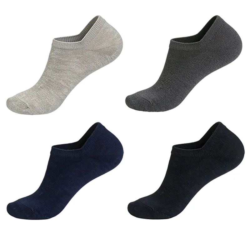 

Мужские базовые однотонные носки: дышащие, мягкие, комфортные, укороченные, невидимые носки для мужчин