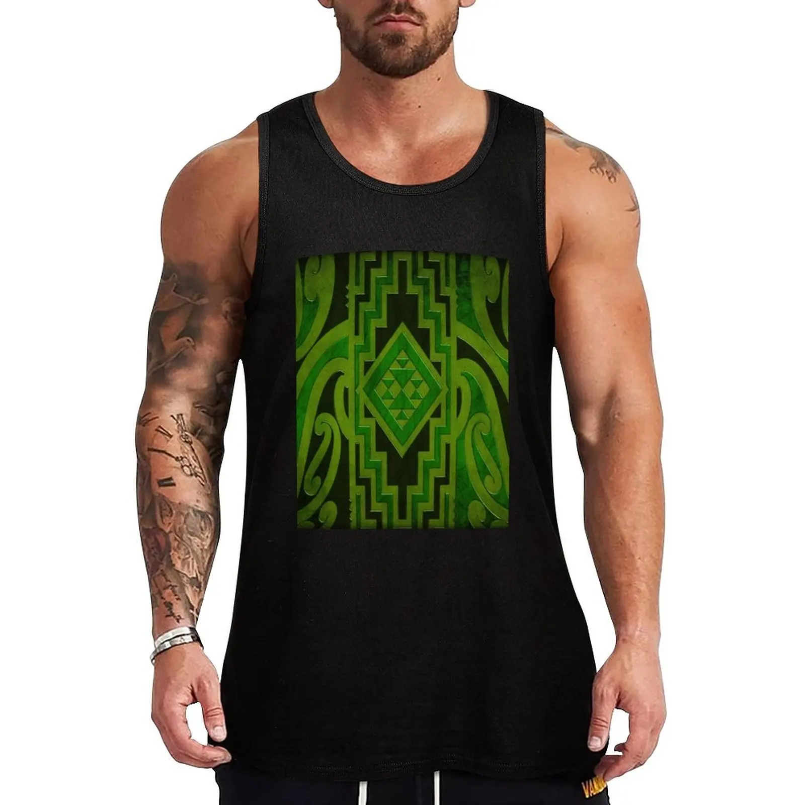 

Tangiwai Tank Top men clothing sleeveless gym shirt man fitness Men's gym t-shirts Man sleeveless shirt