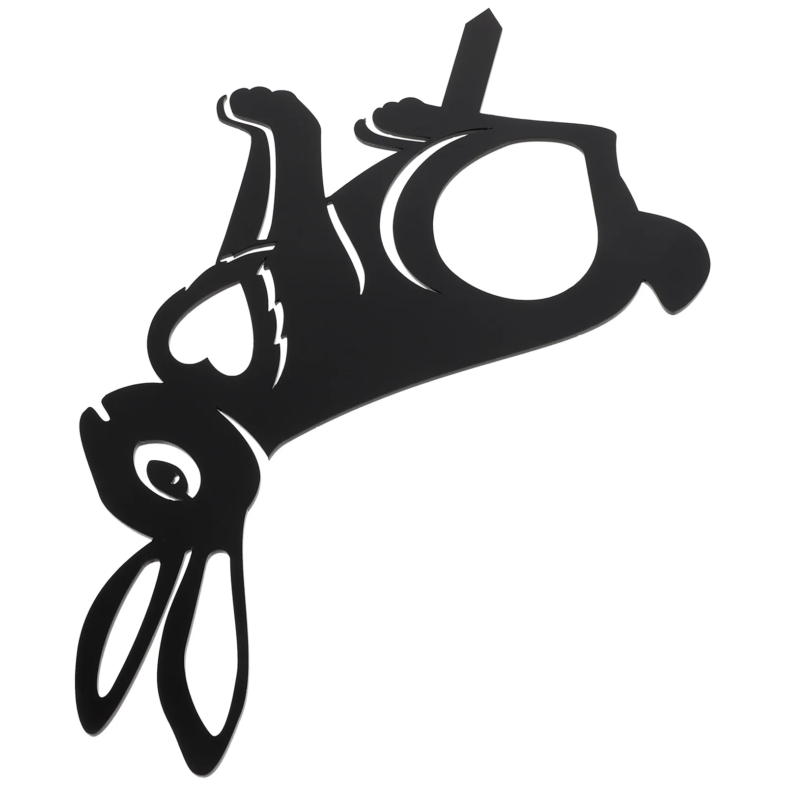 ديكور على شكل أرنب عيد الفصح، زخرفة الحديقة الخارجية، حديقة الأرنب، مادة أكريليك موثوقة تدوم طويلاً