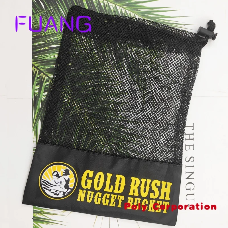 

Custom Recycled Poly Mesh Bags for Laundry Shopping Mesh Packing Bag