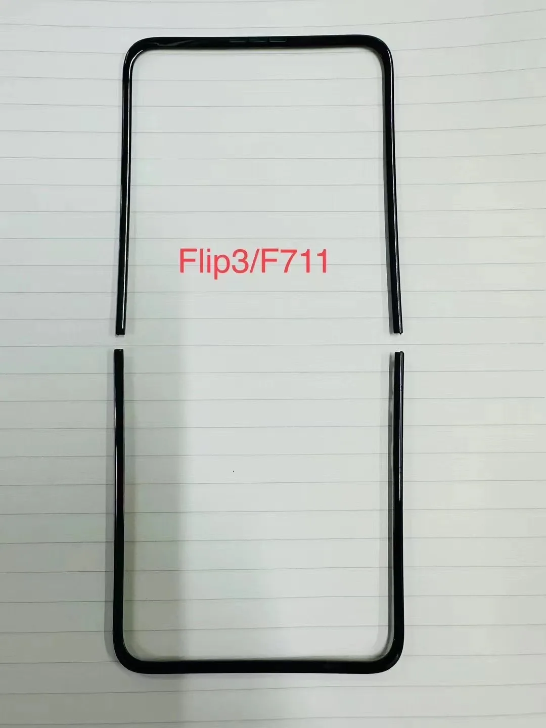 Plastic frame For SM Z Flip 1/2/3/4/5 F700 F707 F711 F721 F731 Inner Screen Side Brezel Replacement Repair Part